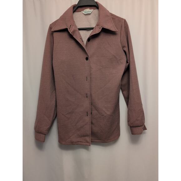 80s womens vtg 14 jr miss dutchmaid jacket reddish darker buttons Ehprata, PA !! - Picture 2 of 14